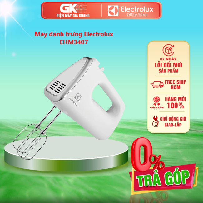 Máy đánh trứng electrolux ehm3407 - giao toàn quốc