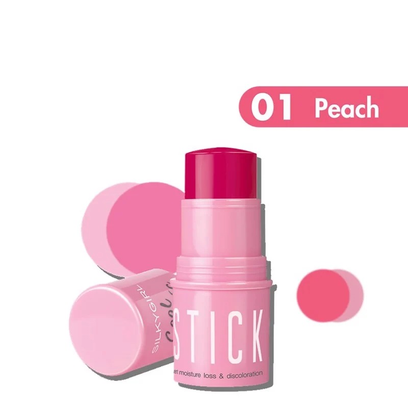 Phấn Má Hồng Dạng Thỏi Xinh Xắn Silkygirl Cool Chic Blush Stick 4g