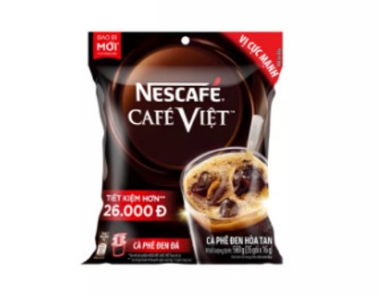 Cà phê hòa tan Nescafé café Việt cà phê đen đá (Túi 35 gói x 16g)