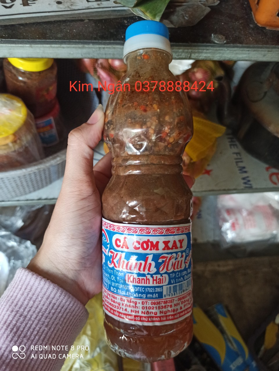 [HCM]Mắm cá cơm xay Khánh Hải.
