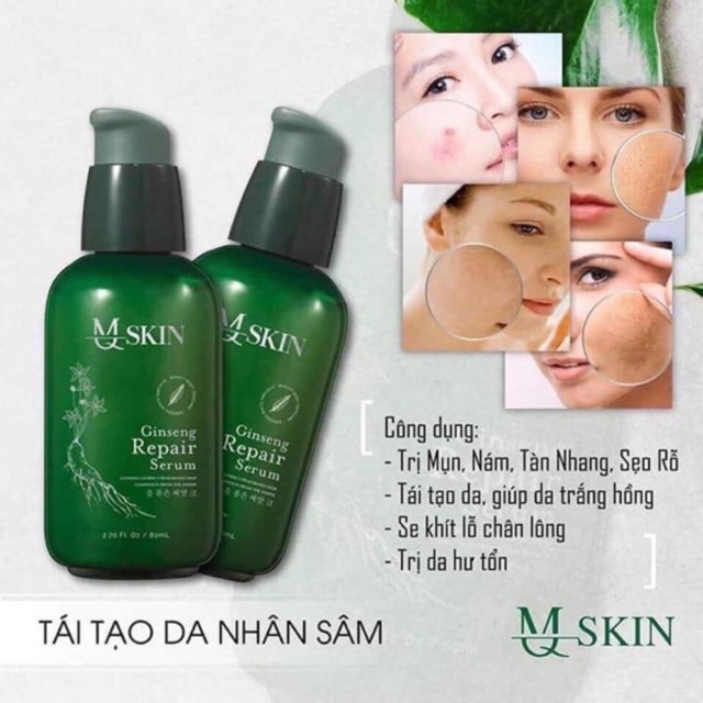 [Chính Hãng]Tái Tạo Da Nhân Sâm MQSKIN 80ml