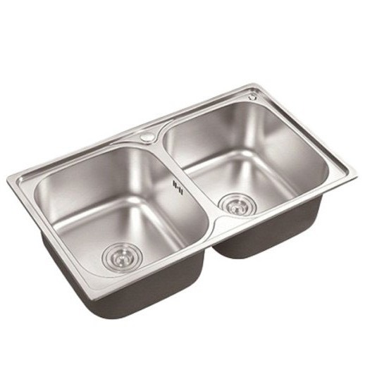 [GIÁ HỦY DIỆT] Chậu rửa chén 2 ngăn inox 304 Lating cao cấp LA09