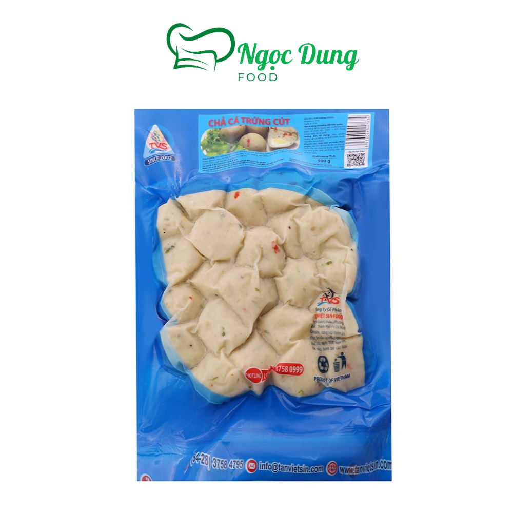 Chả cá trứng cút 500gr
