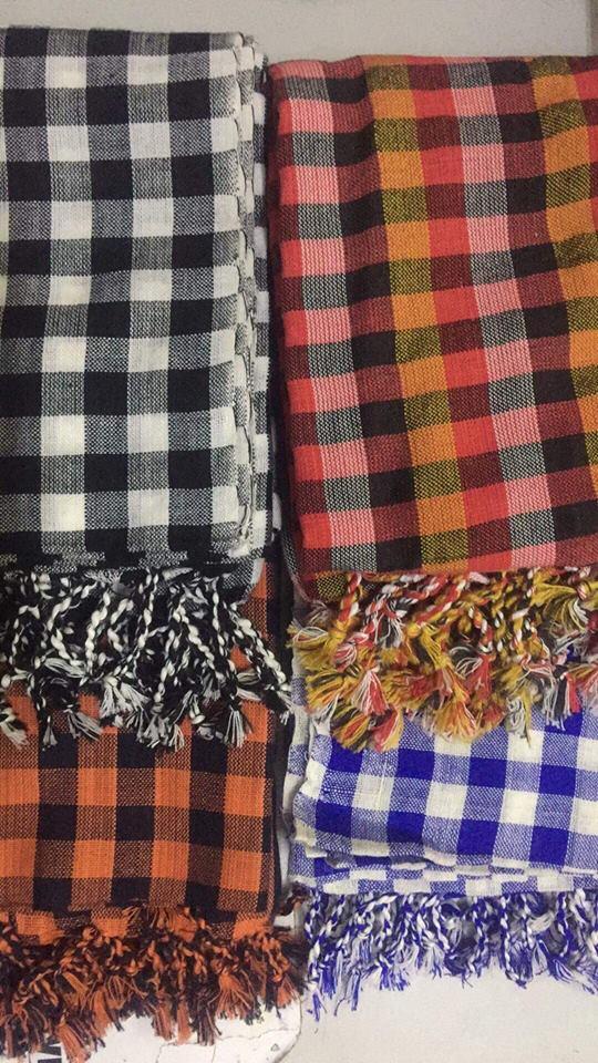 Khăn rằn campuchia vải cotton 100%,Khăn rằn cao cấp