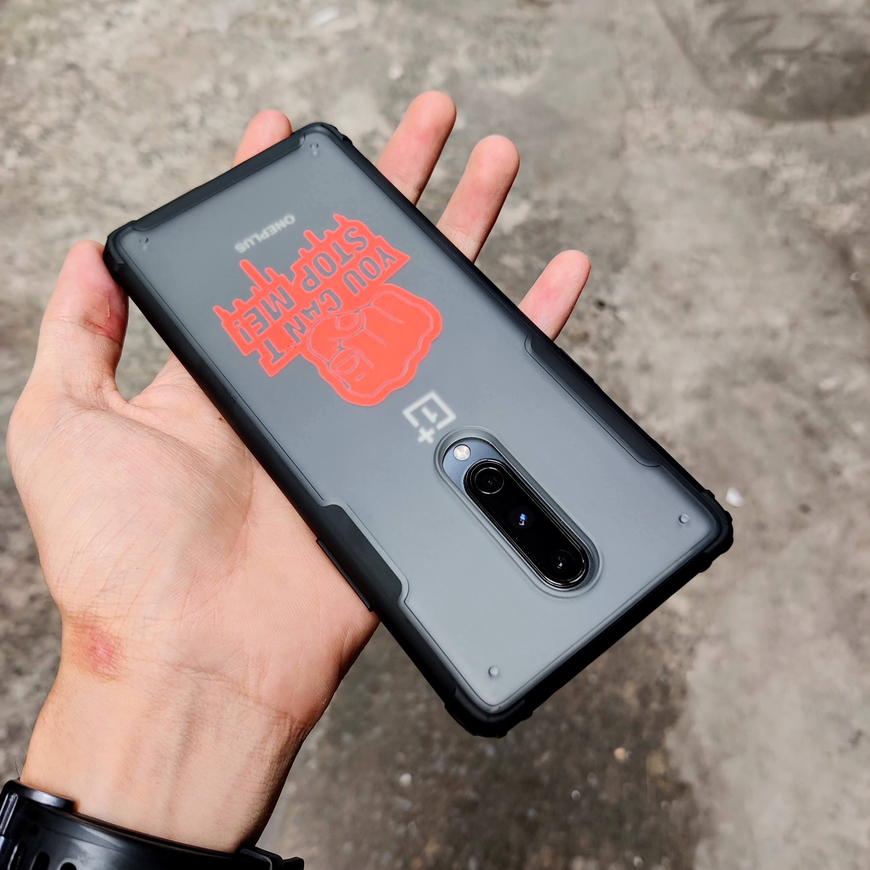 [HCM]Ốp lưng OnePlus 8 (trừ bản mỹ) nhám viền màu Ver 2