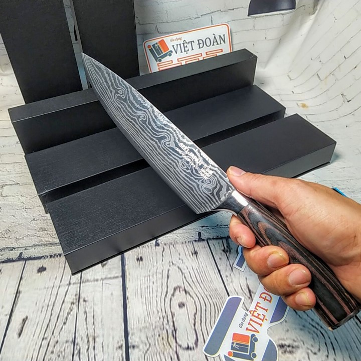 [VIDEO] Dao Seki VÂN HOA HỘP CAO CẤP. Dụng cụ nhà bếp chuyên Thái thịt, Sashimi, Phi lê mỏng sắc bén dùng gia đình và nhà hàng ĐẲNG CẤP - Nội Địa Nhật