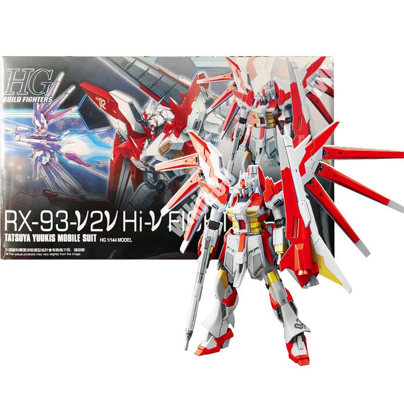 Mô hình lắp ráp HG Hi Nu DB 1/144 RX-93 Fighter Red (Combo kèm phụ kiện)