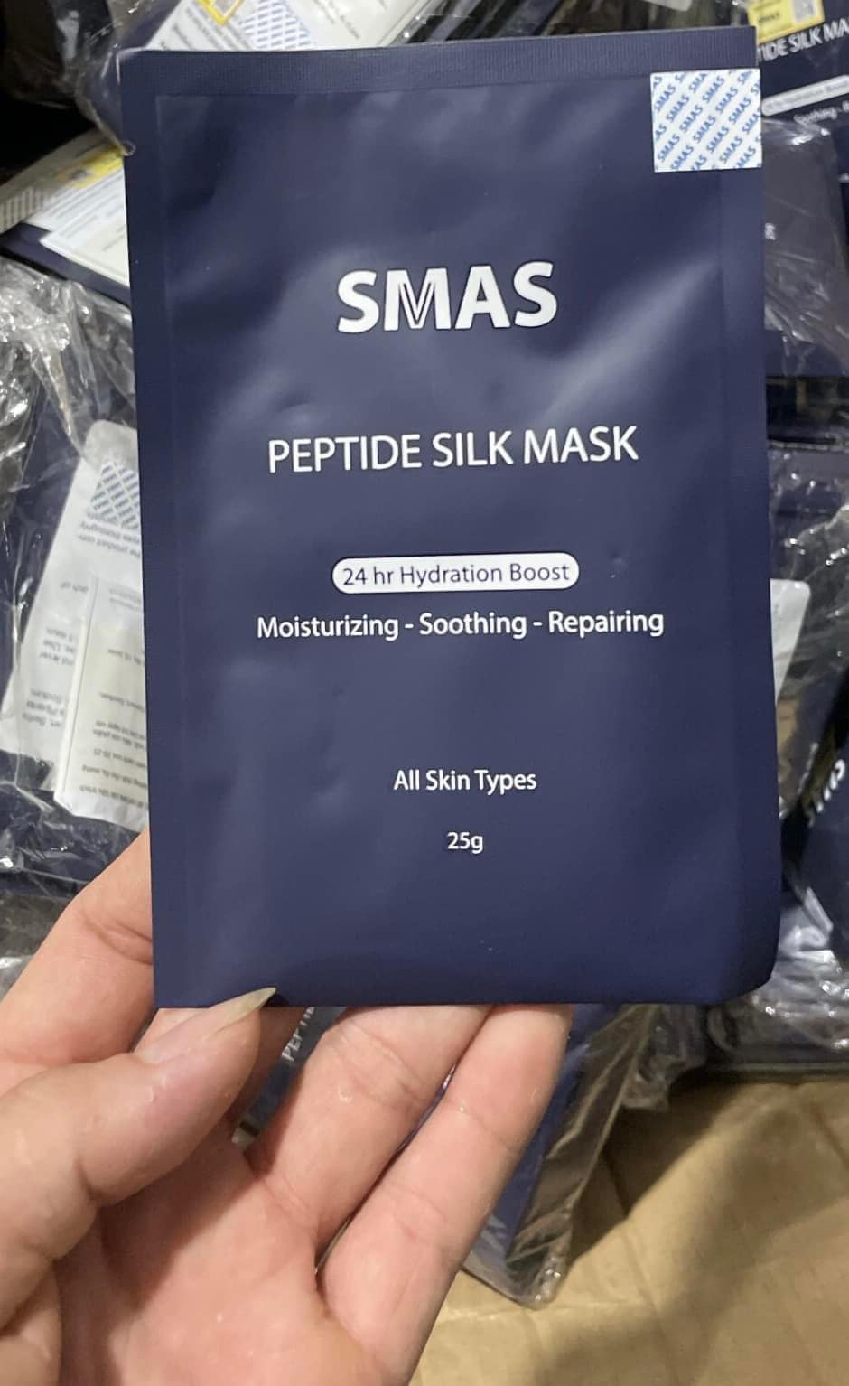 Mặt Nạ Smas Peptide Silk Mask Cấp Ẩm, Phục Hồi Da