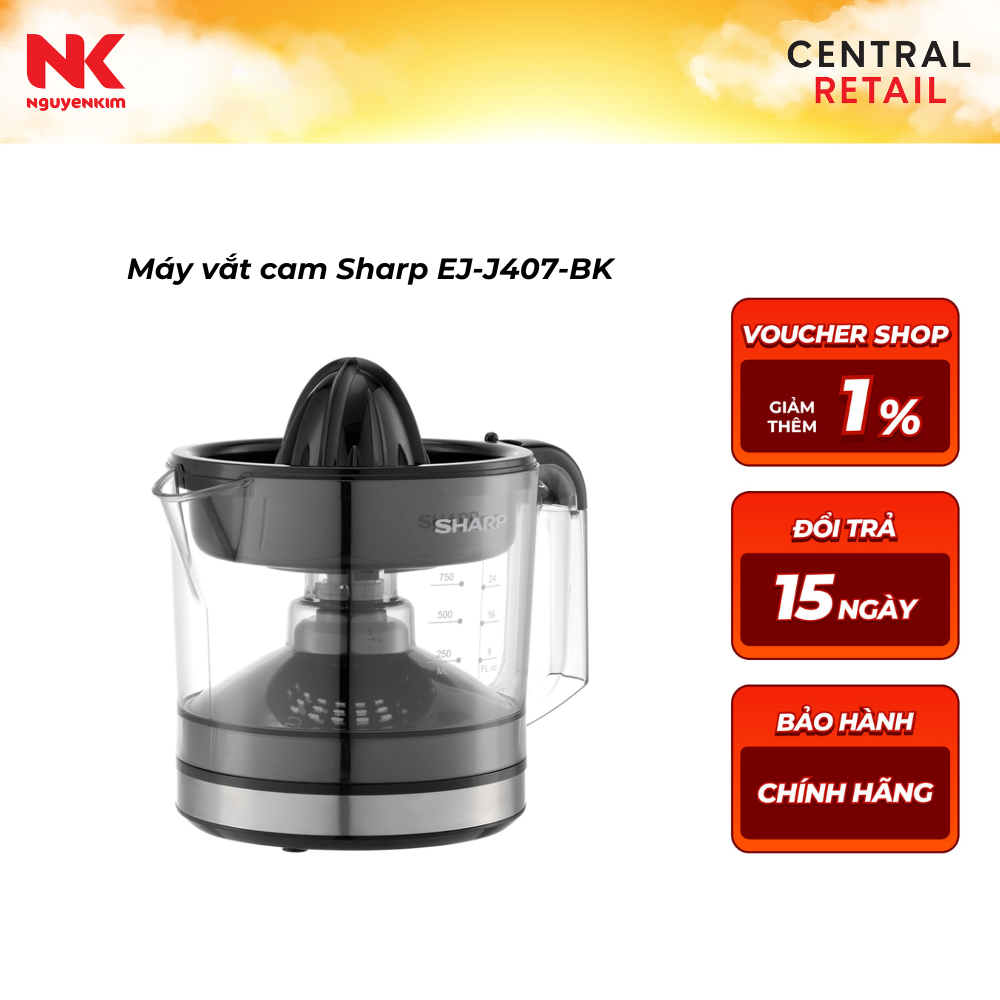Máy vắt cam Sharp EJ-J407-BK