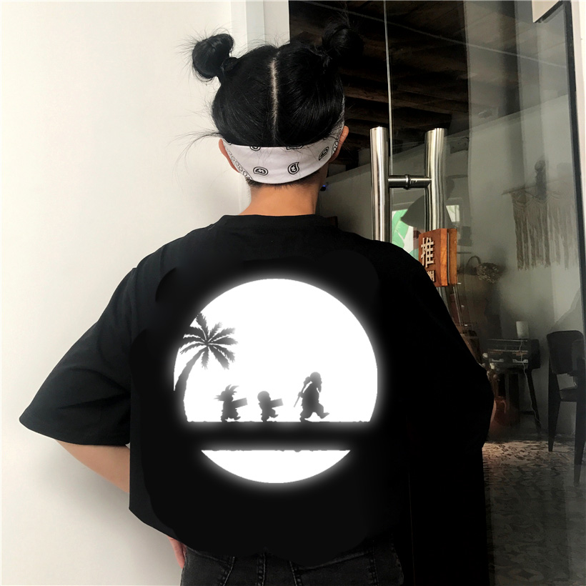 [HCM]ÁO THUN PHẢN QUANG TAY LỠ NAM NỮ THẦY TRÒ GOKU