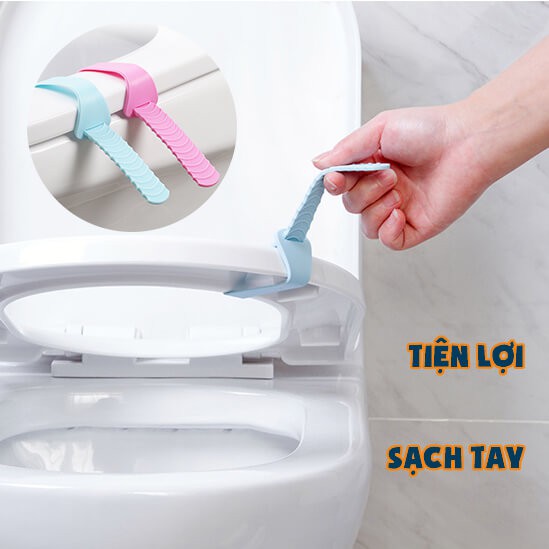 Portable Foldable Toilet Seat Cover Lifter Sanitary Closestool Cover Lift Handle For Travel Home Bathroom Toilet Accessories
