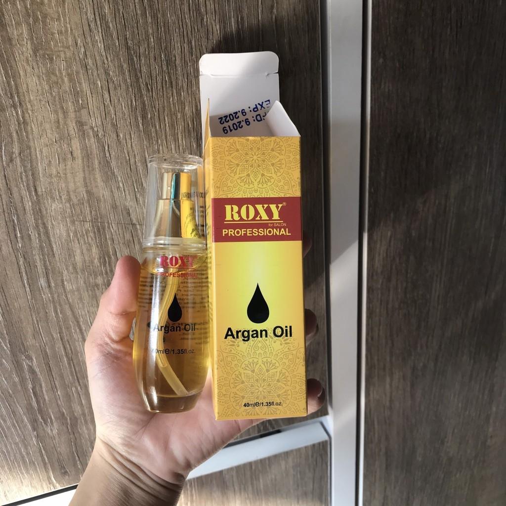 [HCM]TINH DẦU DƯỠNG BÓNG TÓC ROXY ARGAN OIL 40ML