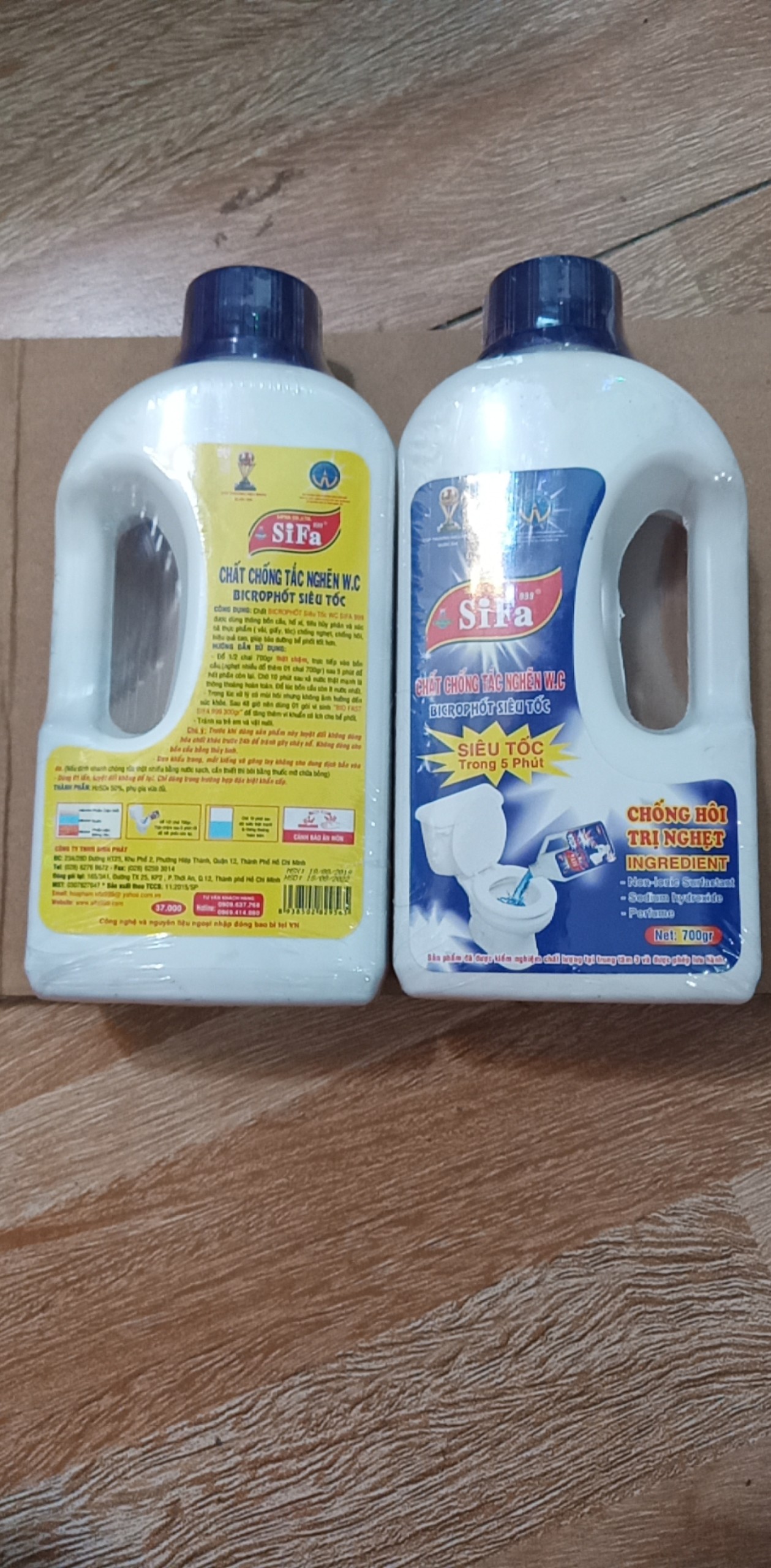 [HCM]Chất thông cầu SIFA 700g
