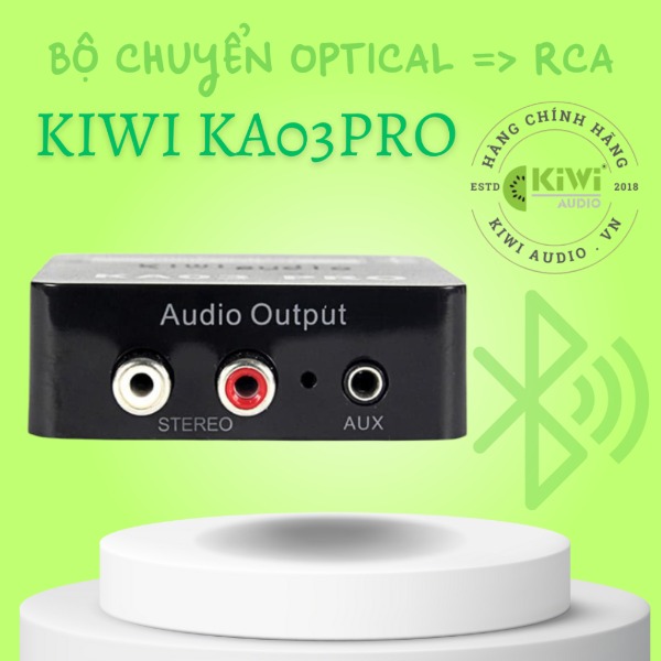 BỘ CHUYỂN ĐỔI ÂM THANH DIGITAL SANG ANALOG KA03 PRO BLUETOOTH