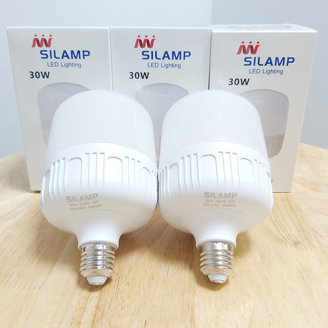 COMBO 03 BÓNG ĐÈN LED 30W E27 BÚP LED 30W E27 SILAMP