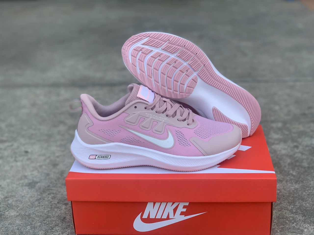 ( Free Ship - Tặng Tất Chính Hãng ) Giày Thể Thao chạy bộ Nữ Nike Air Relentless 1