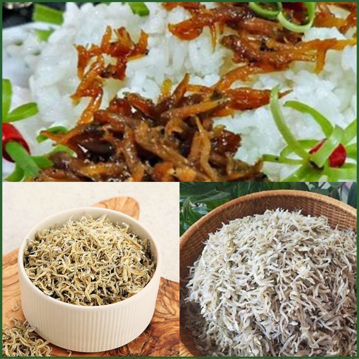 Khô Cá Cơm Mờm Sữa {500gr} - Cá Cơm Khô nhỏ Dùng Rim Kho Nấu Canh