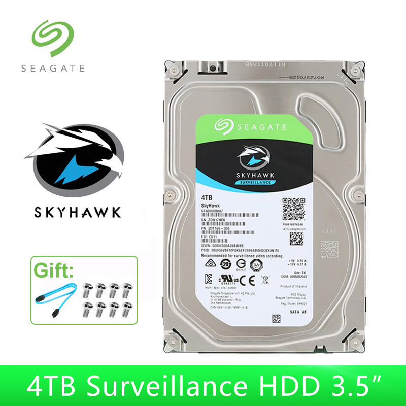 [HCM]Ổ Cứng HDD Seagate Skyhawk 4TB 3.5 INCH SATA 3 5900prm Hàng Chính Hãng Bảo Hành Toàn Quốc
