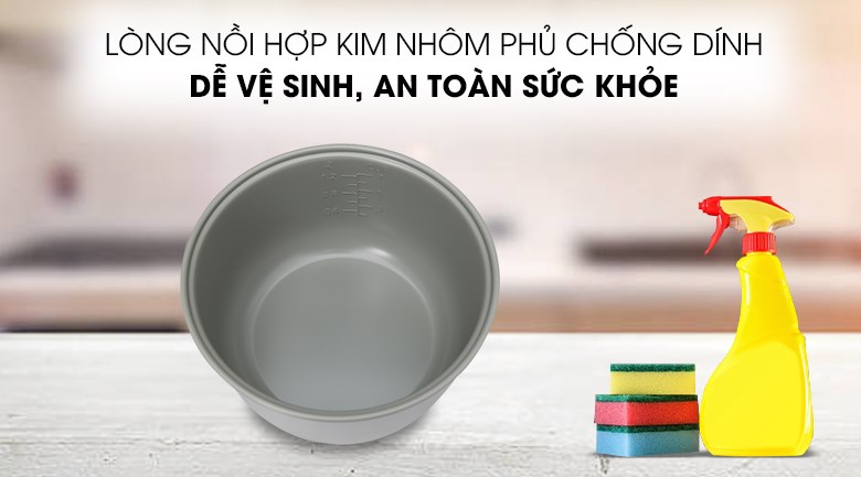Nồi cơm điện nắp gài Kangaroo 1.2 lít KG12RC1
