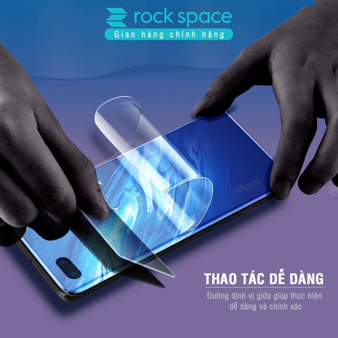 Miếng dán dẻo PPF dành cho dòng máy Vsmart - Hàng chính hãng Rock Space