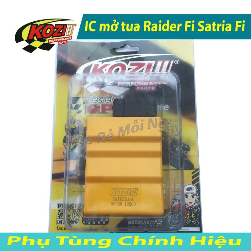 [HCM][ECU] Kozi Độ Mở Tua Raider Fi Satria Fi 150cc