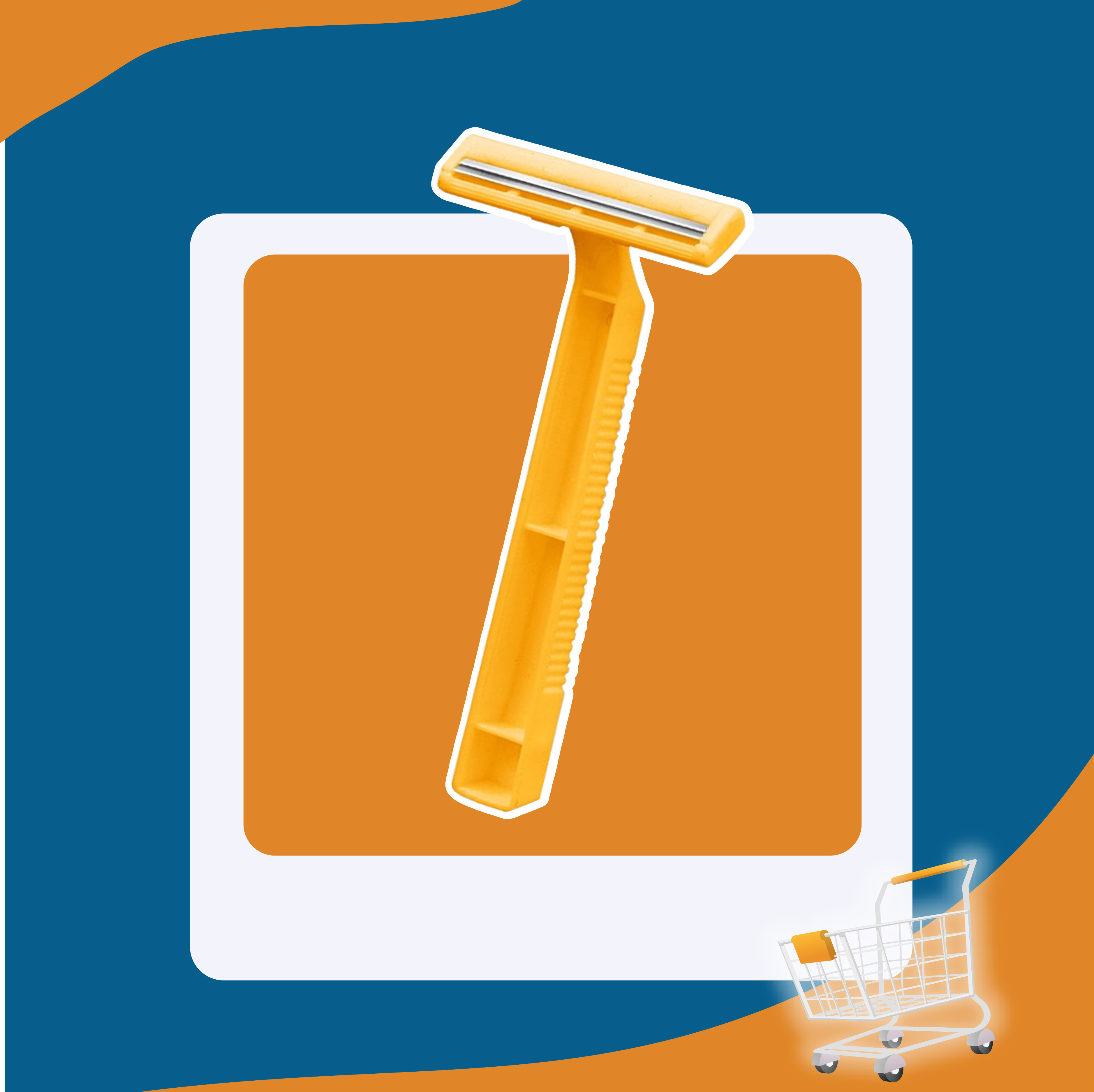 Dao cạo râu nam 2 lưỡi Razor dùng 1 lần