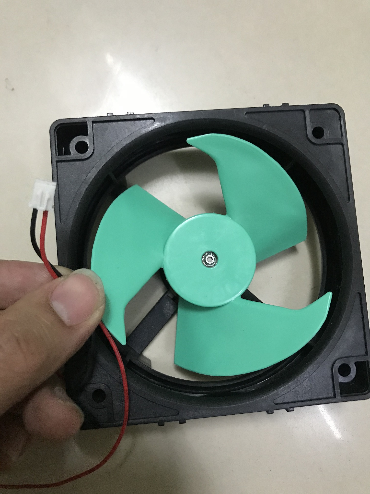 [HCM]quạt tủ lạnh panasonic 2 dây 12v 11cmx11cm