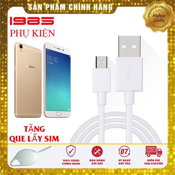 Cáp Sạc Nhanh Cho Oppo F1 Plus F1s F1 Chính Hãng