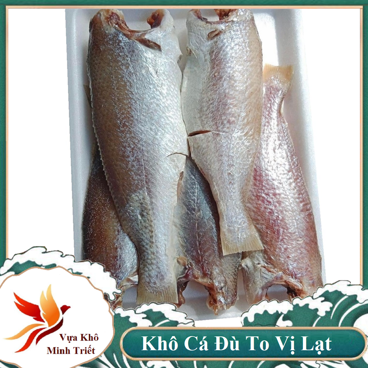 Khô cá đù lớn - đặc biệt siêu to khổng lồ- vựa khô minh triết