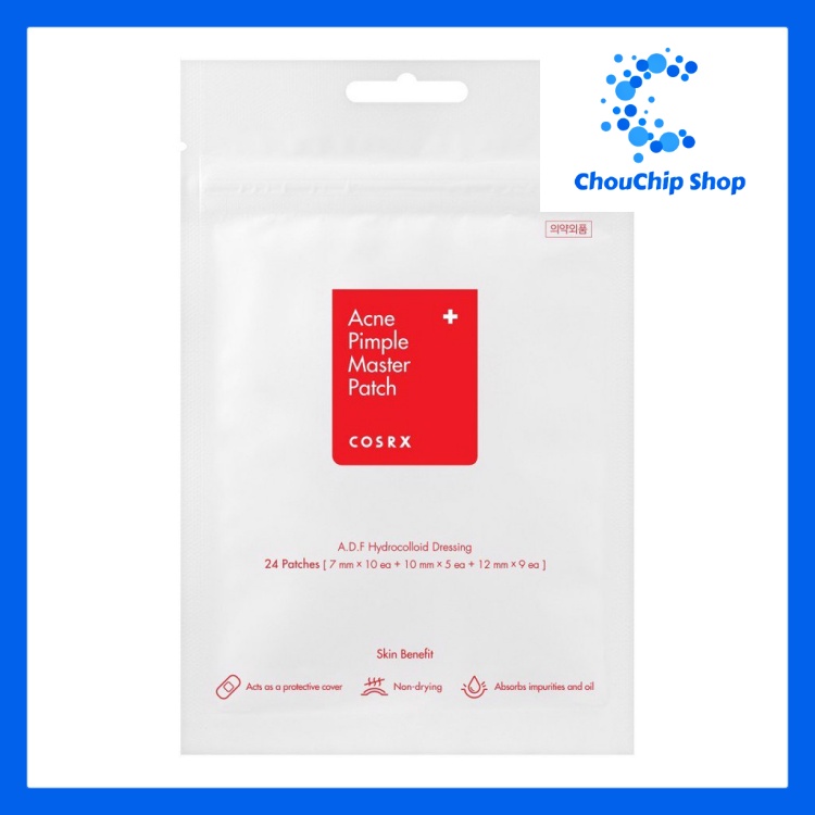 [HCM]Miếng dán cho da mụn Cosrx Acne Pimple Master Patch 24ea