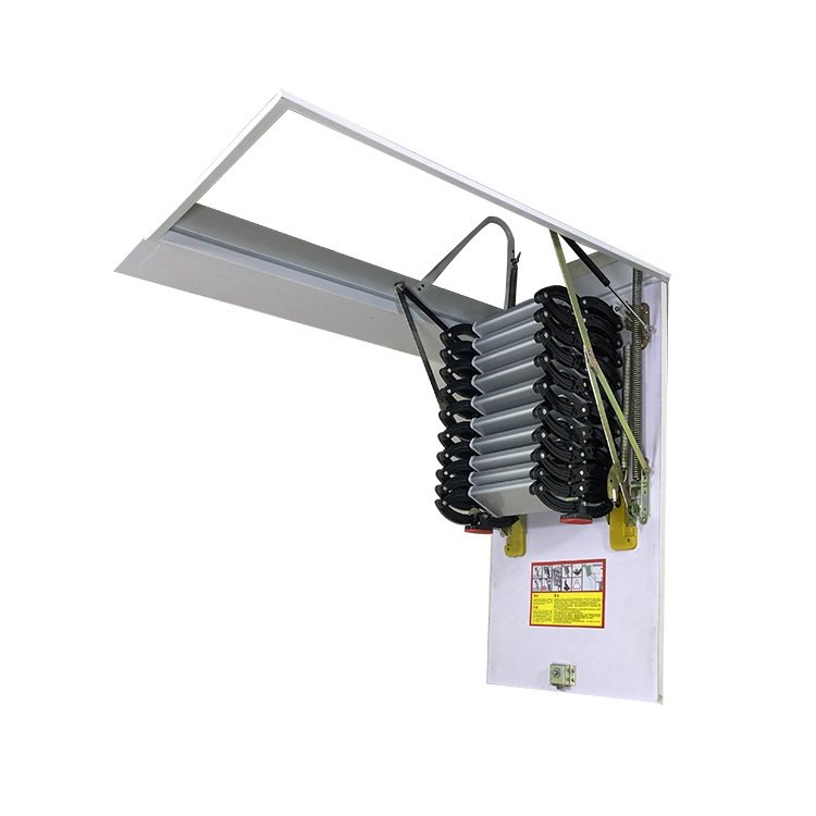 [HCM]Cầu thang xếp gọn - Cầu thang gác mái
