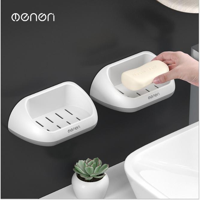 Giá Để Xà Bông Oenon, Kệ để đồ phòng tắm lắp đặt dán tường