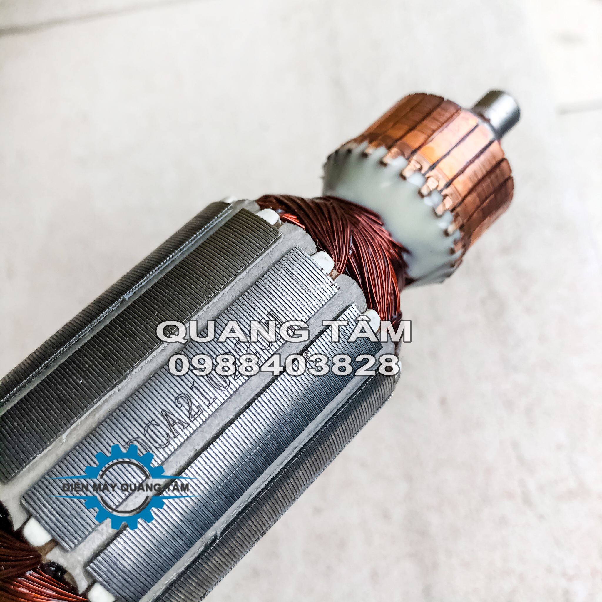 Rotor (Roto - Rô) DCA 7 Răng lắp Máy Đục Bê Tông dòng 0810 (Máy Đục 17 ly - 17mm) [Chính Hãng]