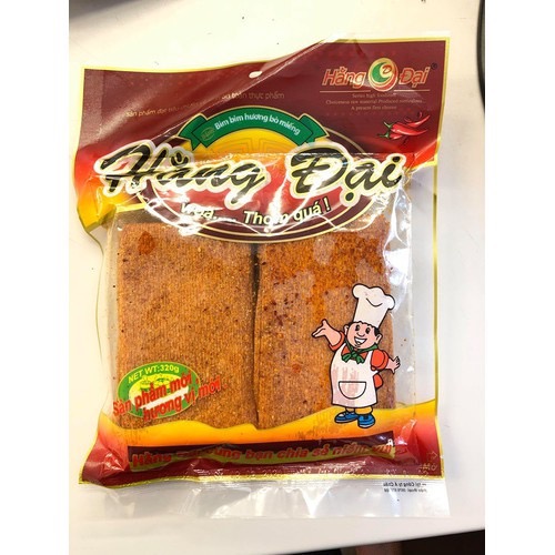 Bò miếng Hằng Đại cay cay [gói~40 miếng]