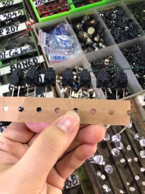 Set 5 nút bấm mạch máy giặt, nồi cơm...
