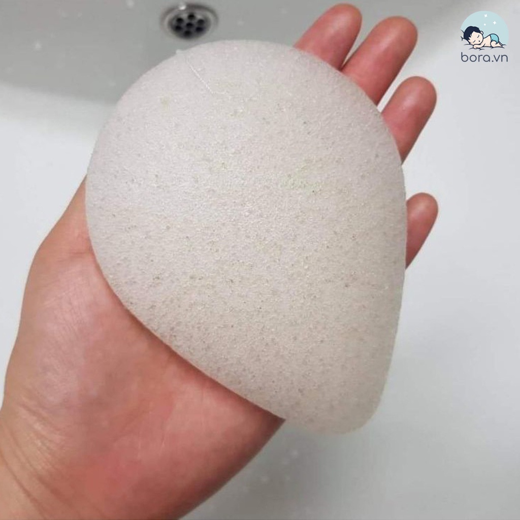 Bông tắm hữu cơ Murmur Konjac Hàn Quốc siêu mềm cho bé