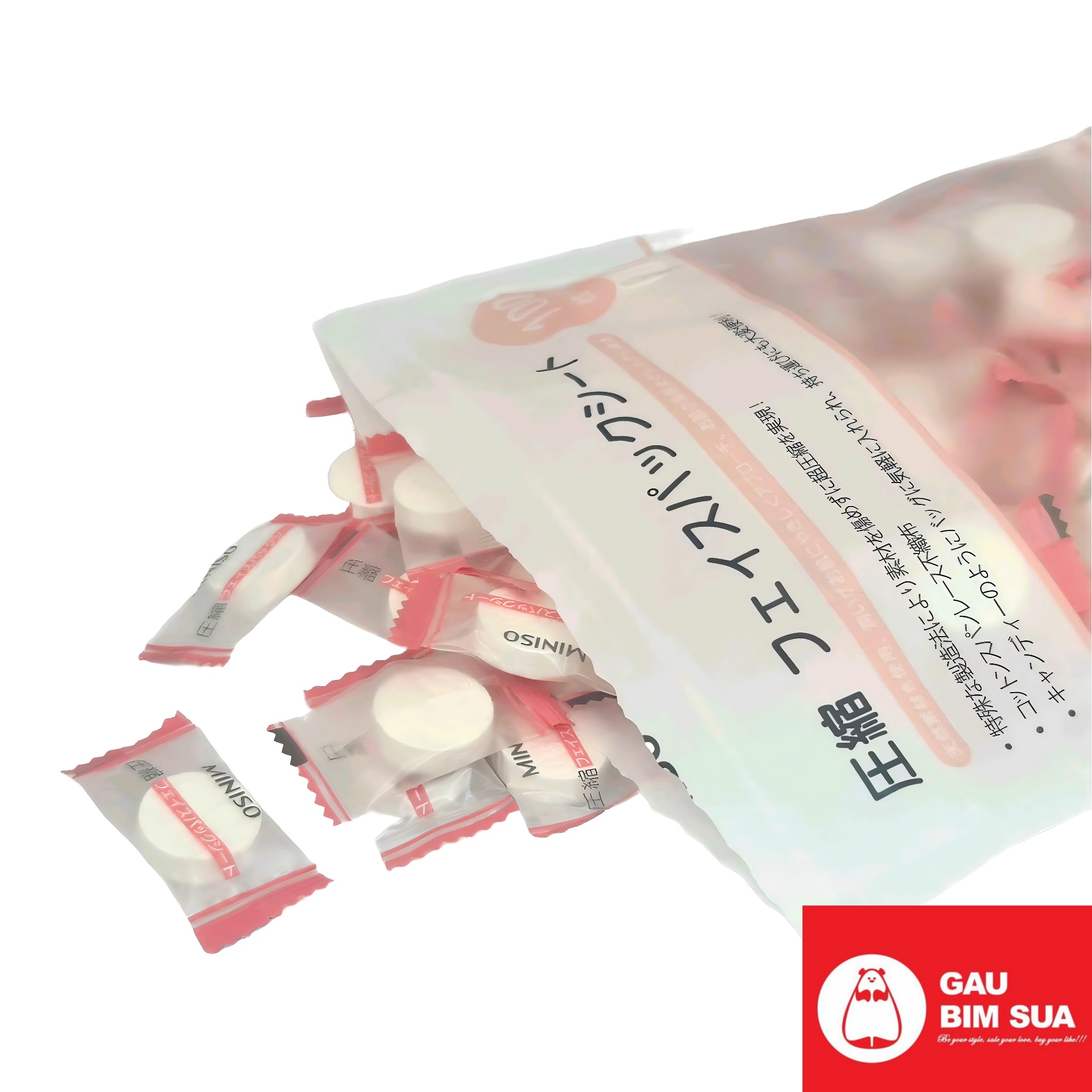 5 viên Mặt nạ nén giấy Miniso tiết kiệm chi phí dưỡng da