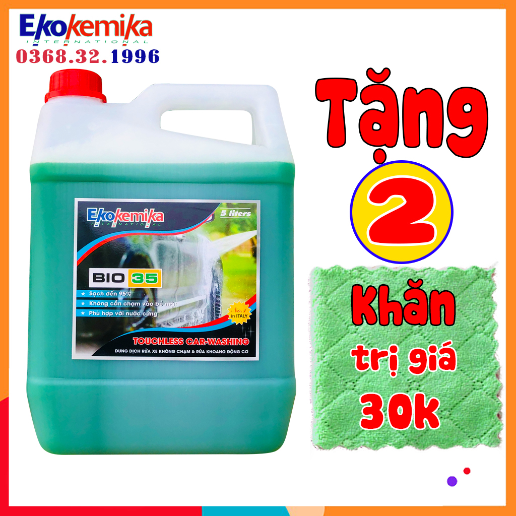 Nước rửa xe không chạm bio 35 - 5L