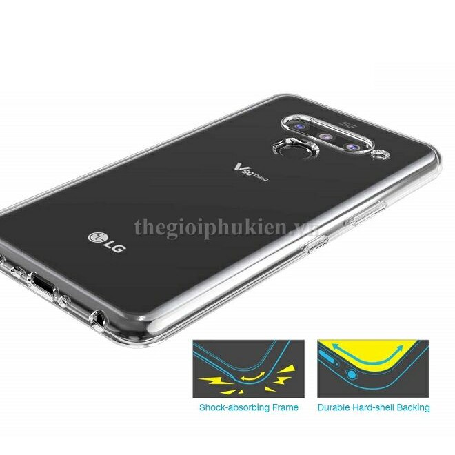 Ốp lưng LG V50 dẻo trong siêu mỏng 0.5 mm