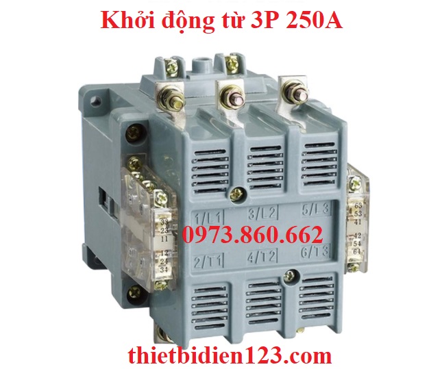 Contactor 3P 250A - Contactor 250A công suất lớn