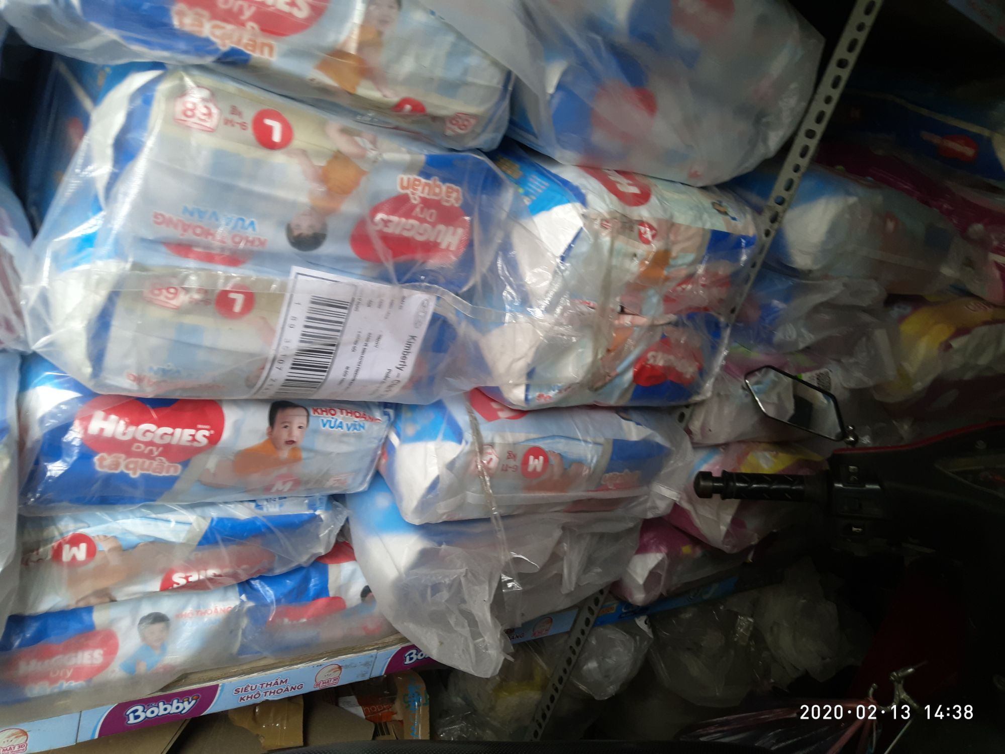 Tã quần Huggies M42, L38, XL34, XXL30