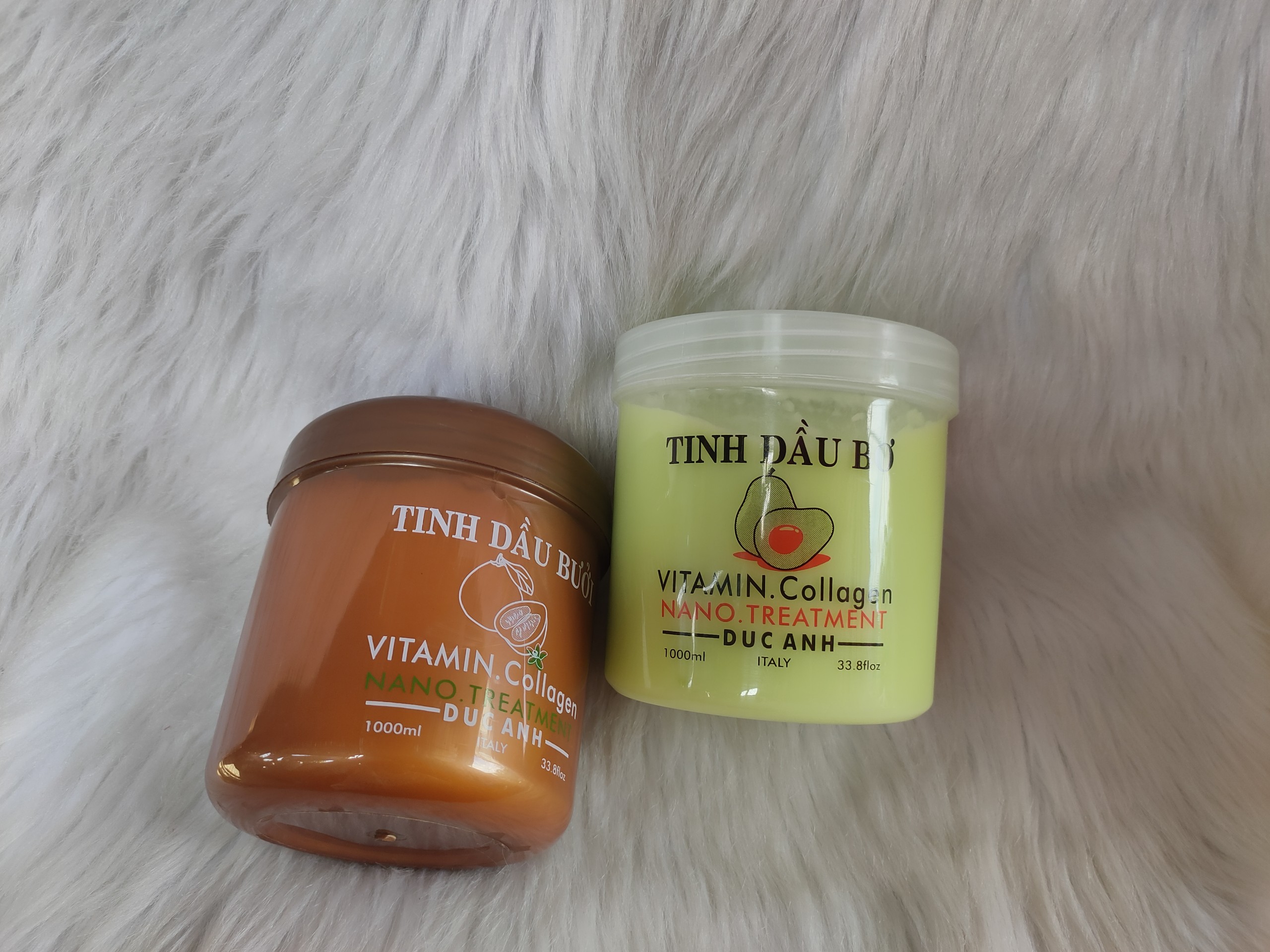 Hấp xả tóc tinh dầu Đức Anh Bưởi/  Bơ mềm mượt tóc