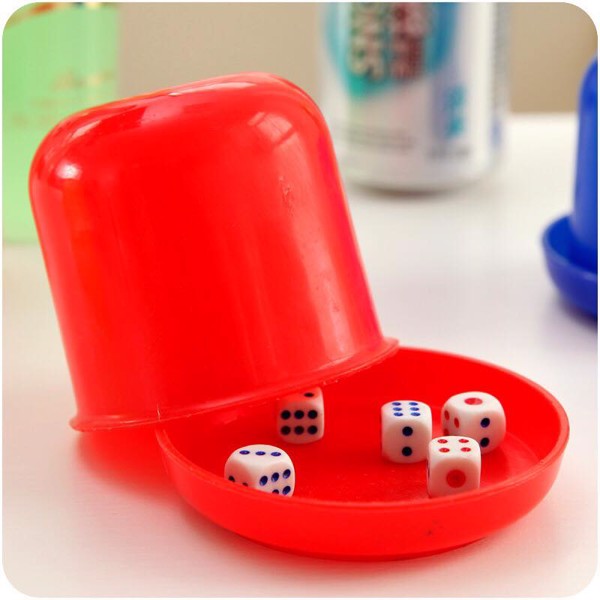 Combo 5 Bộ Đồ chơi xúc xắc, lắc xí ngầu (1 bộ kèm 5 hạt xúc xắc)