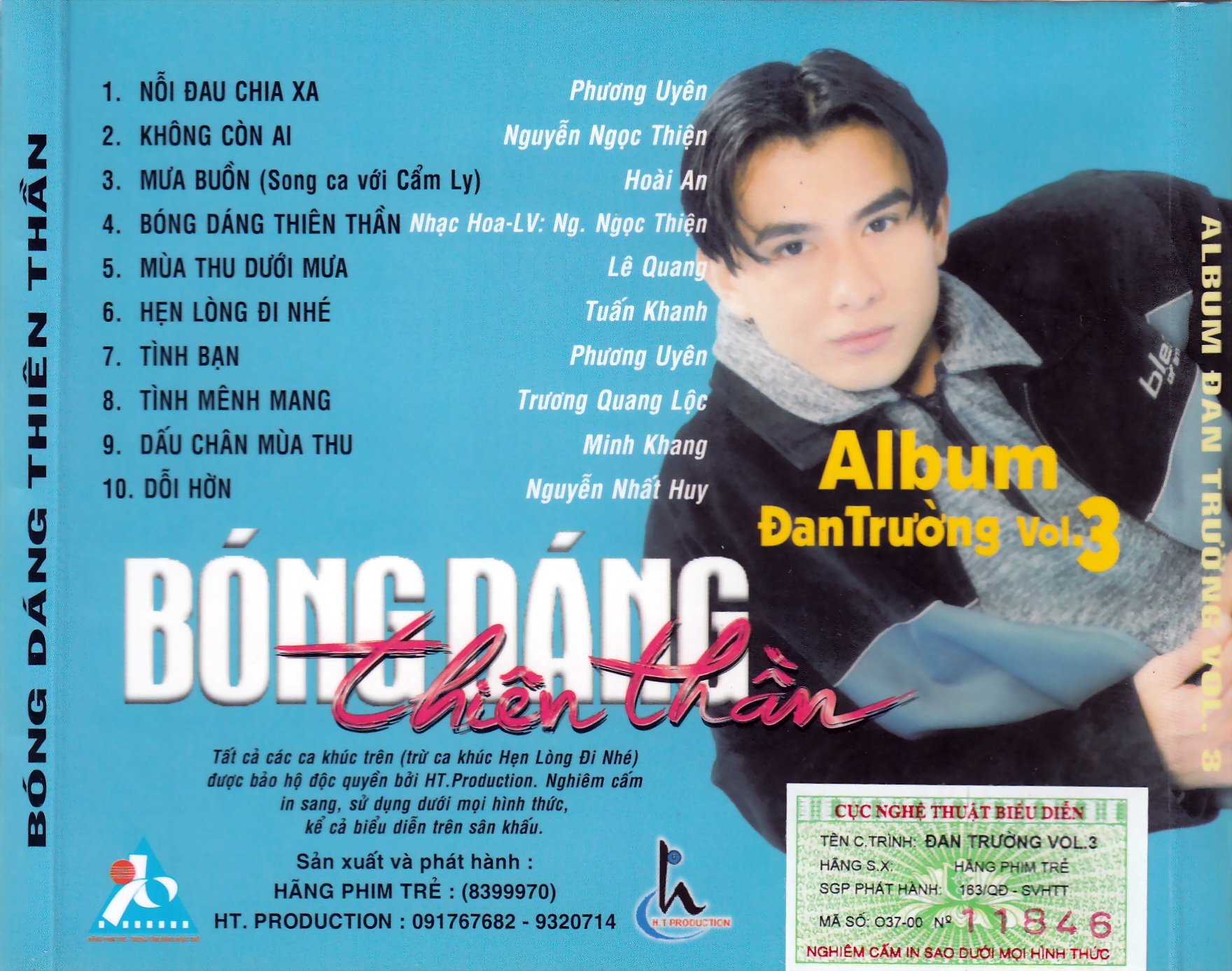 đĩa cd nhạc đan trường 2 (phôi đĩa nhật)