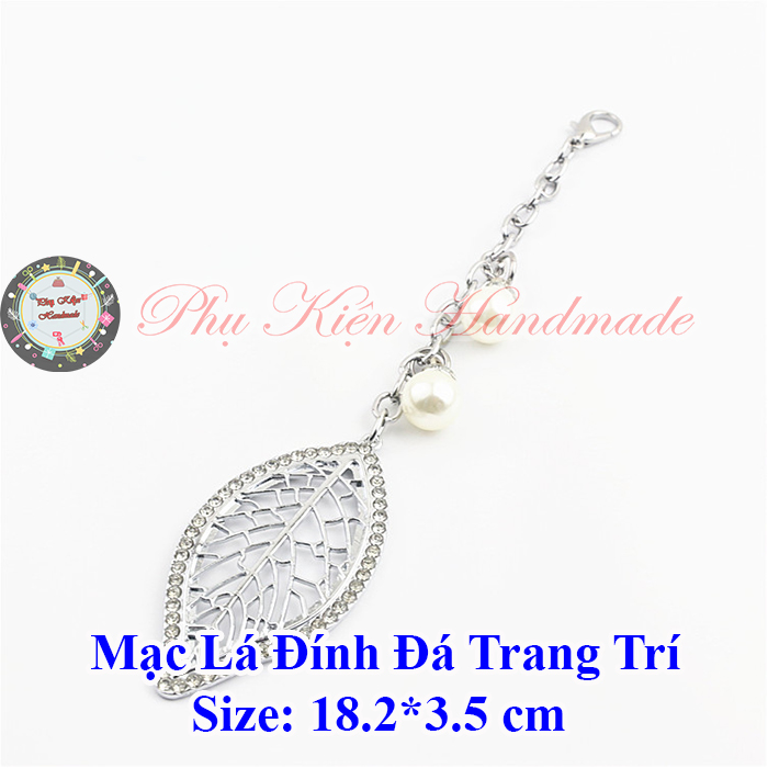 Mac Leaves with Stones Attached to Decorate Handbags (Price: 35K/Piece)
