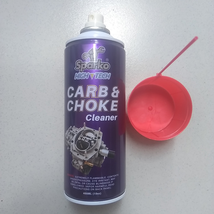 VỆ SINH BÌNH XĂNG CON SPARKO, 400ml (Carb & Choke Cleaner Sparko, 400ml)