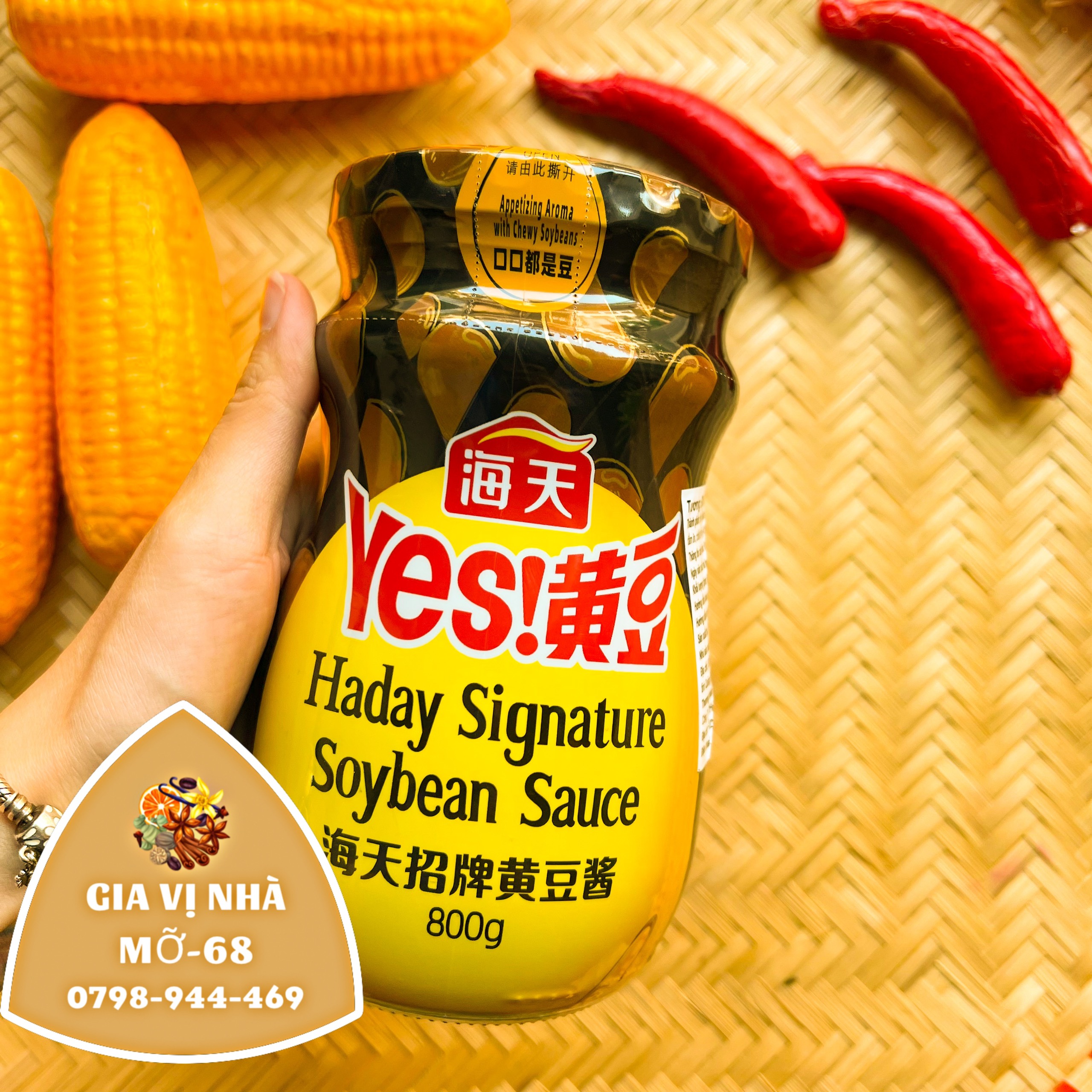 Tương đậu Hải Thiên 800gr
