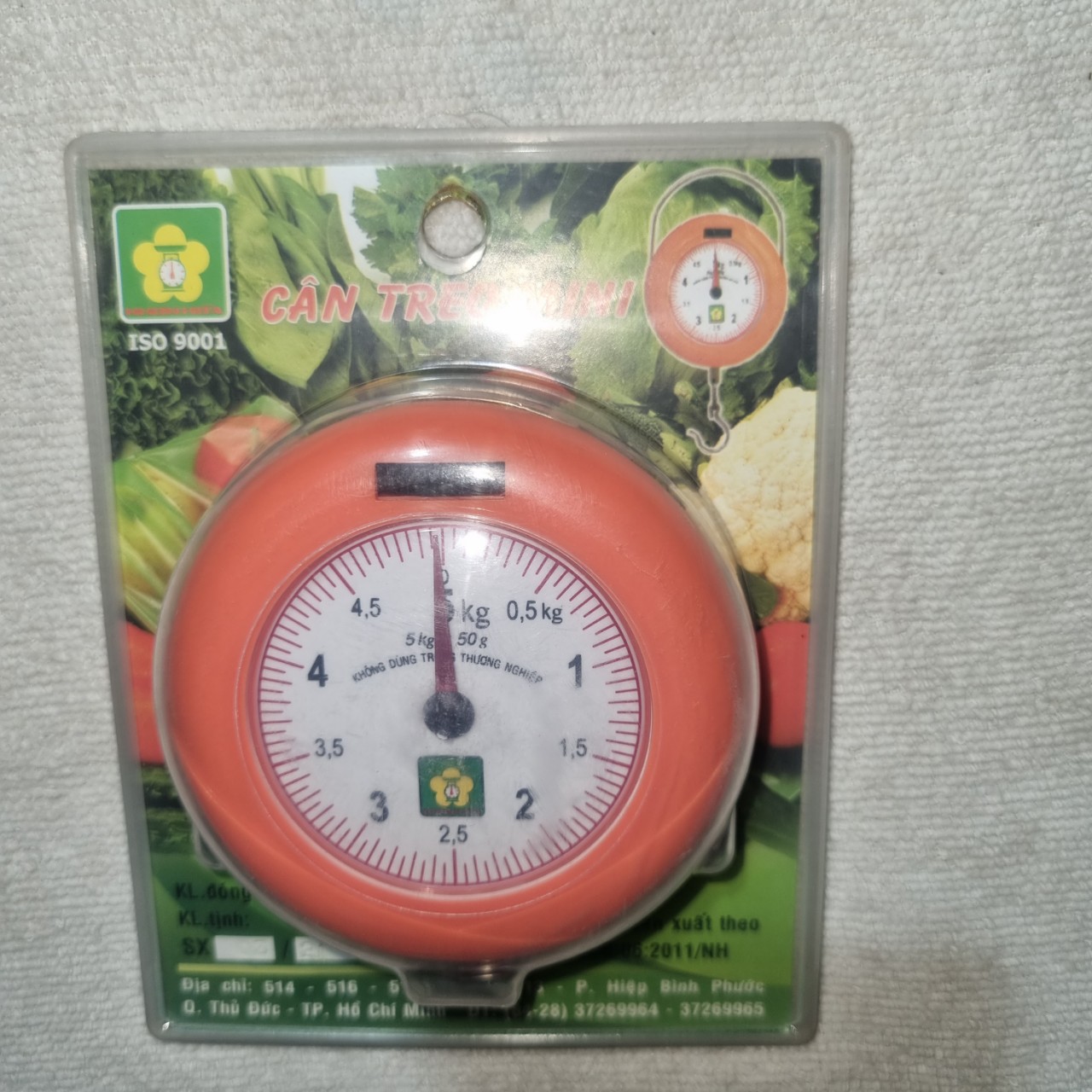 Cân treo mini  NHƠN HÒA 5Kg ( hàng y hình) ( màu ngẫu nhiên)
