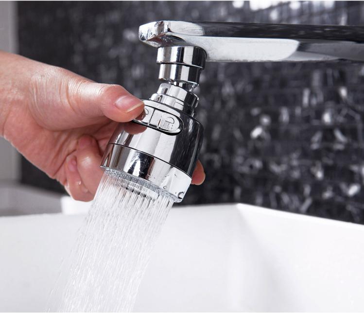 [HCM]Đầu vòi 2 chế độ thông minh tiết kiệm nước ( ĐẦU VÒI INOX 2 Chế Độ)