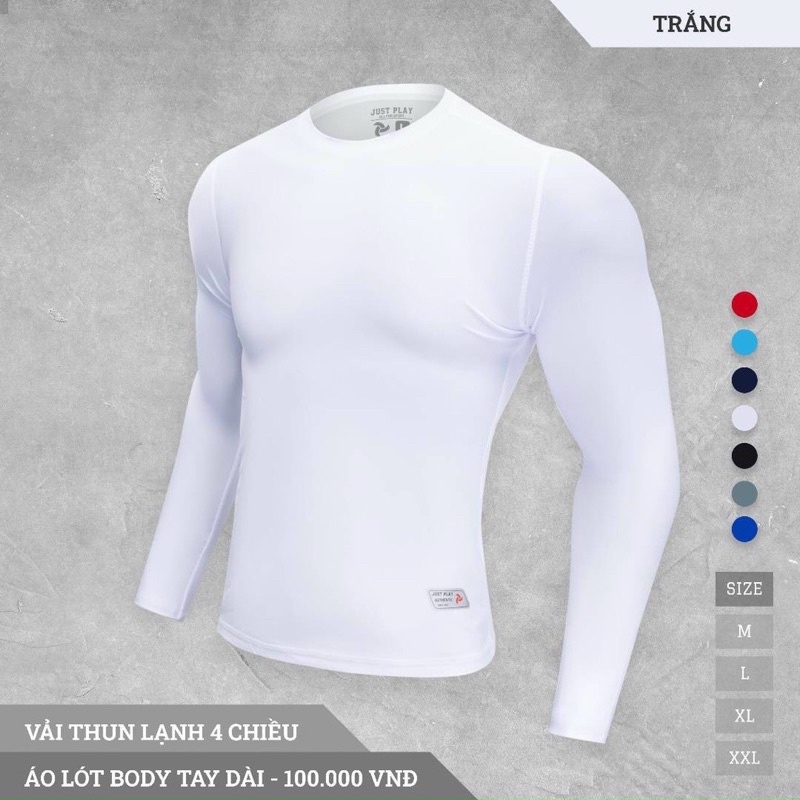 Áo body giữ nhiệt thể thao bóng đá